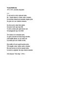 Eseja 'Vizmas Belševicas dzejoļa interpretācija', 3.