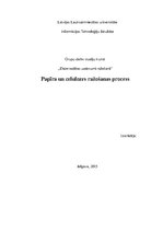 Konspekts 'Papīra ražošana', 1.