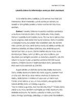 Eseja 'Latviešu dainas kā informācijas avots par dzīvi aizvēsturē', 1.