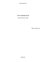 Referāts 'Krievu integrācija Latvijā', 1.