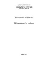 Referāts 'Rīcība ugunsgrēka gadījumā', 1.