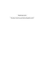 Referāts 'Jaunākās literatūras speciālajā pedagoģijā analīze', 1.