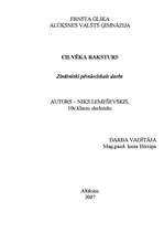 Referāts 'Cilvēka raksturs', 1.