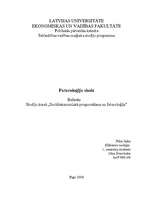 Eseja 'Futuroloģija skolā', 1.