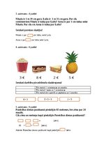 Paraugs 'Pārbaudes darbs matemātikā 2. klasei Kā saskaita un atņem divciparu skaitļus', 3.