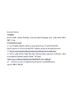 Eseja 'Pirmsskolas izglītības iestāde un iekļaujošā izglītība', 5.