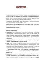 Konspekts 'Sofistika', 1.