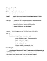 Konspekts 'Vecīša cimdiņš', 1.