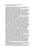 Referāts 'Prozas teksta analīze. V.Plūdonis "Fantāzija par puķēm"', 1.