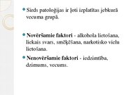 Referāts 'Sirds patoloģiju izplatība un to nozīmīgums jauniešu vidū Kurzemē, to veicinošie', 29.