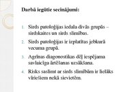 Referāts 'Sirds patoloģiju izplatība un to nozīmīgums jauniešu vidū Kurzemē, to veicinošie', 31.