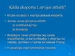 Prezentācija 'Eksports Latvijā', 26.