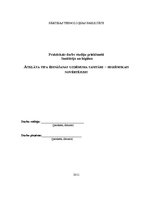 Referāts 'Atklāta tipa ēdināšanas uzņēmuma sanitāri - higiēniskais novērtējums', 1.