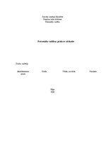 Prakses atskaite 'Personāla vadības prakses atskaite', 1.