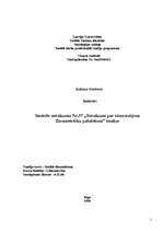 Referāts 'Saistošo noteikumu Nr.57 „Noteikumi par vienreizējiem Ziemassvētku pabalstiem” a', 1.