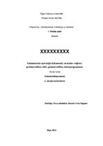 Konspekts 'Biežāk izmantojamo grāmatvedības attaisnojuma un uzskaites dokumentu piemērošana', 1.