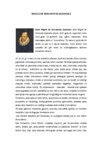 Konspekts 'Migels de Servantess Saavedra "Dons Kihots"', 1.