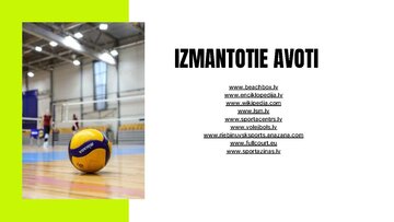 Prezentācija 'Volejbols', 12.