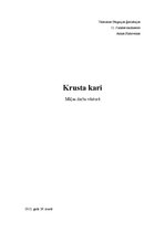 Konspekts 'Krusta kari', 1.