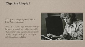 Prezentācija 'Zigmārs Liepiņš. Lāčplēsis', 3.