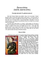 Referāts 'Žanna d'Arka', 1.