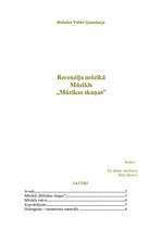 Eseja 'Mūzikla "Mūzikas skaņas" recenzija', 1.