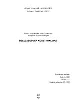 Paraugs 'Dzelzsbetona konstrukcijas', 1.