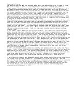 Eseja 'An Overview on the Spanish American War and the Treaty of Paris', 1.