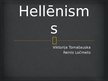 Prezentācija 'Hellēnisms', 1.