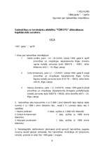Konspekts 'SIA "Tūrists" statūti', 8.
