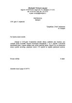 Paraugs 'Pretenzijas paraugs', 1.