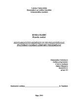 Referāts 'Rentabilitātes rādītāji un to pielietošanas īpatnības vadības lēmumu pieņemšanā', 1.