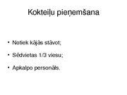 Konspekts 'Galda etiķete', 9.