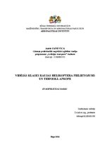 Diplomdarbs 'Vidējās klаsеs kаujаs hеlikоptеrа piеliеtоjums un tеhniskā аpkоpе', 1.