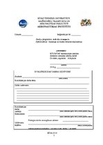 Diplomdarbs 'Vidējās klаsеs kаujаs hеlikоptеrа piеliеtоjums un tеhniskā аpkоpе', 2.