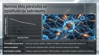 Prezentācija 'Kā stress un akadēmiskā spriedze ietekmē studentu smadzeņu plastiskumu', 9.