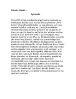 Konspekts 'Blūzs, regtaims, spiričuels', 1.