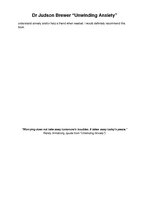 Eseja 'Dr Judson Brewer “Unwinding Anxiety”', 2.