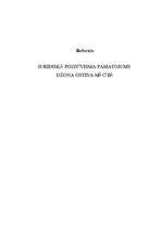 Referāts 'Juridiskā pozitīvisma pamatojums Dž.Ostina mācībā', 1.