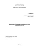 Referāts 'Dīdžejošanu veicinošie un bremzējošie faktori Latvijā', 1.