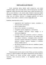 Referāts 'Restaurācija', 4.