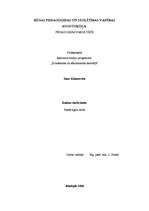 Konspekts 'Rudens darbi dabā', 1.