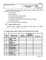 Paraugs 'Kvalitātes vadības sistēmas rokasgrāmata', 11.