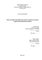 Diplomdarbs 'Valsts pārvaldes iestāžu darbinieka tiesības uz dzīvības atņemšanu šaujamieroča ', 1.