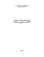Referāts 'Darba grupas vadība', 1.