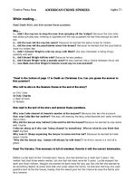 Konspekts 'The Book "American Crime Stories"', 1.