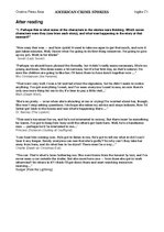 Konspekts 'The Book "American Crime Stories"', 3.