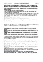 Konspekts 'The Book "American Crime Stories"', 4.