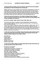 Konspekts 'The Book "American Crime Stories"', 5.