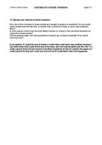 Konspekts 'The Book "American Crime Stories"', 6.